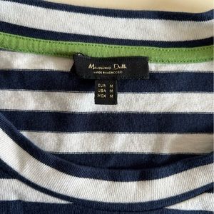 Brand new Massimo Dutti women’s striped box shirt